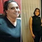 Anne Şehir ile 11 ayda 17 kilo verdi;  Eşinin 20 yıl önce aldığı montu yeniden giydi