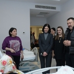 Hastanede Yeni Yıl Ziyareti