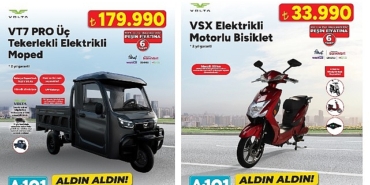 A101’de Elektrikli Moped Satışı
