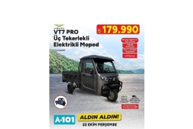 A101’den Moped Satışları