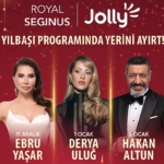 Jolly İmzasıyla hazırlanan konserlerle Royal SegInus’ta 3 Gece Kutlama